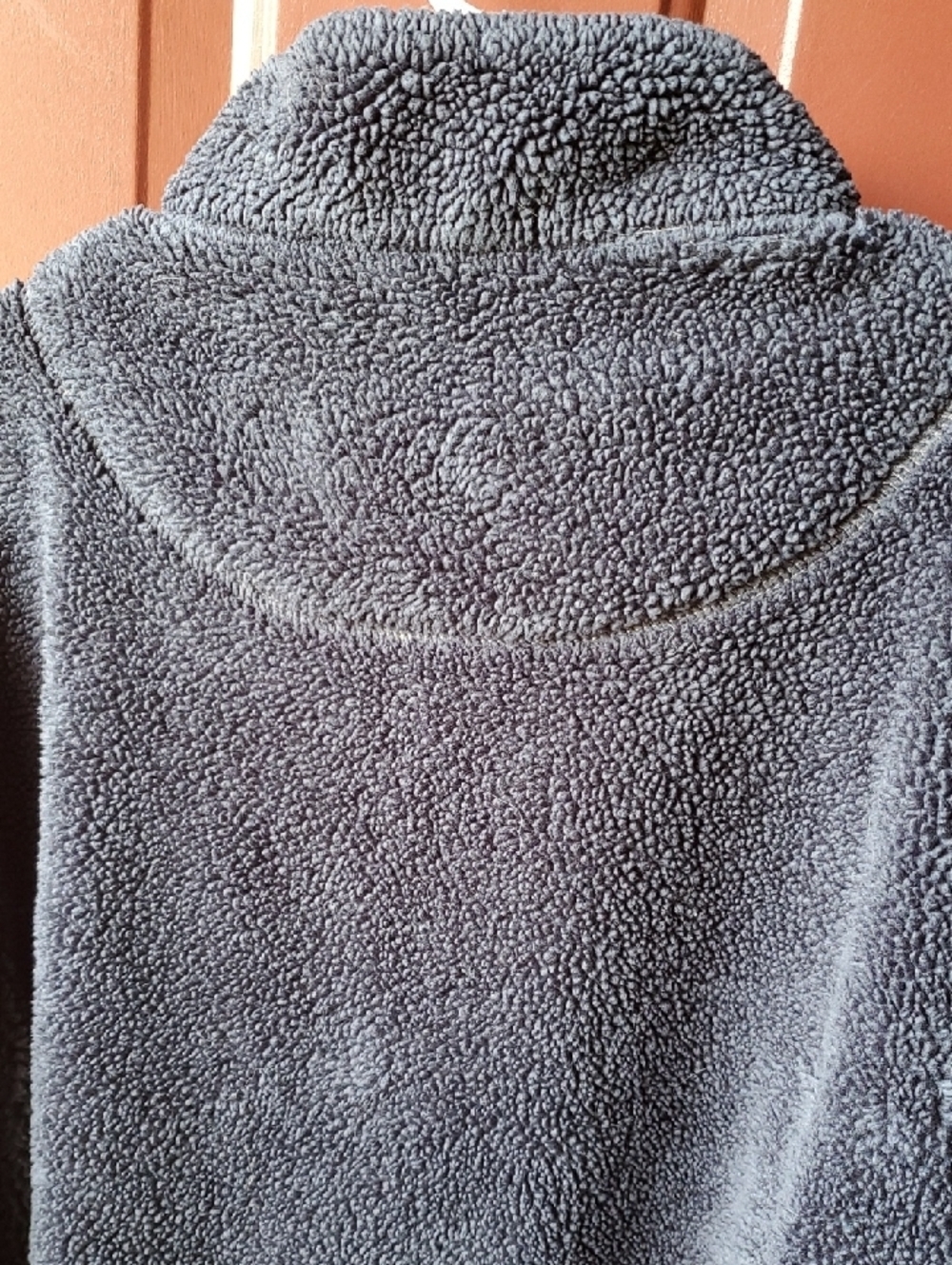 True Grit Men’s Navy Sherpa Zip Pullover - Picture 12 of 12